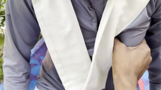 Indian Bengali step sister with brother boobs sucks and fucking in jungle Video