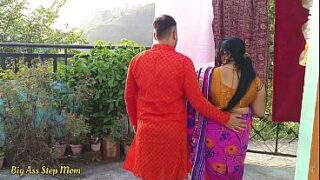 indian Hot chubby Mother in law Fucked by Her StepSons huge cocked friend Video