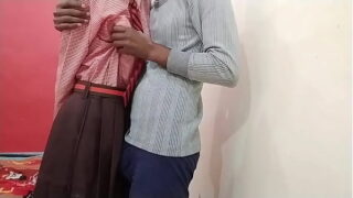 Indian Marathi Village Sexy Auntie and Nephew Sucking Big Dick Video