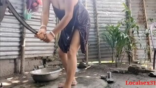Indian Punjabi Village House Wife Fucking By Husband In Outdoor Video