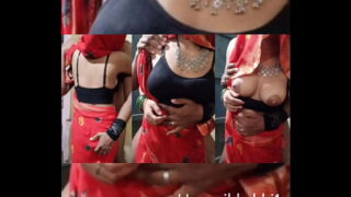 Indian Telugu hot aunty with nephew licks pussy and fucking Video