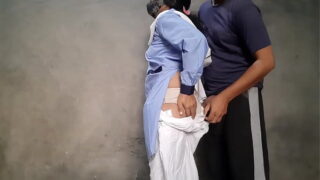 Indian Telugu Sexy Maid Standing Style First Time Fucking Ass Video