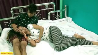 Indian Telugu village house wife and husband hard sex video Video