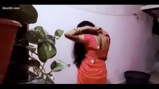 Xxx Indian bhabhi chudai video of red saree sex